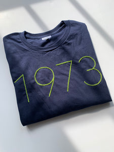 1973 Hand Embroidered T-Shirt