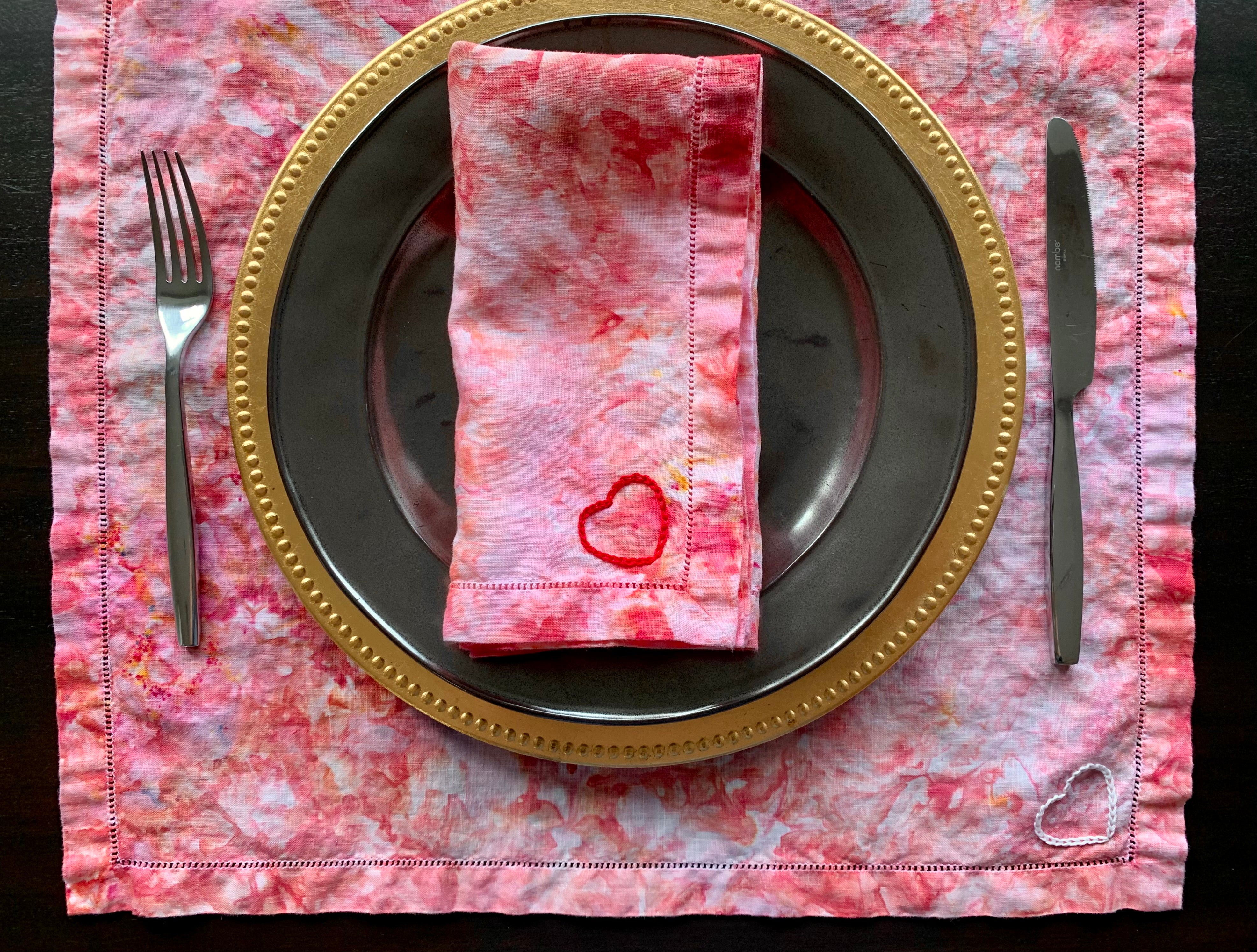 Ice Dyed Napkins/Placemats
