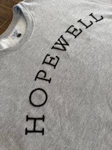 Hopewell Hand Embroidered Adult Sweatshirt or T-Shirt