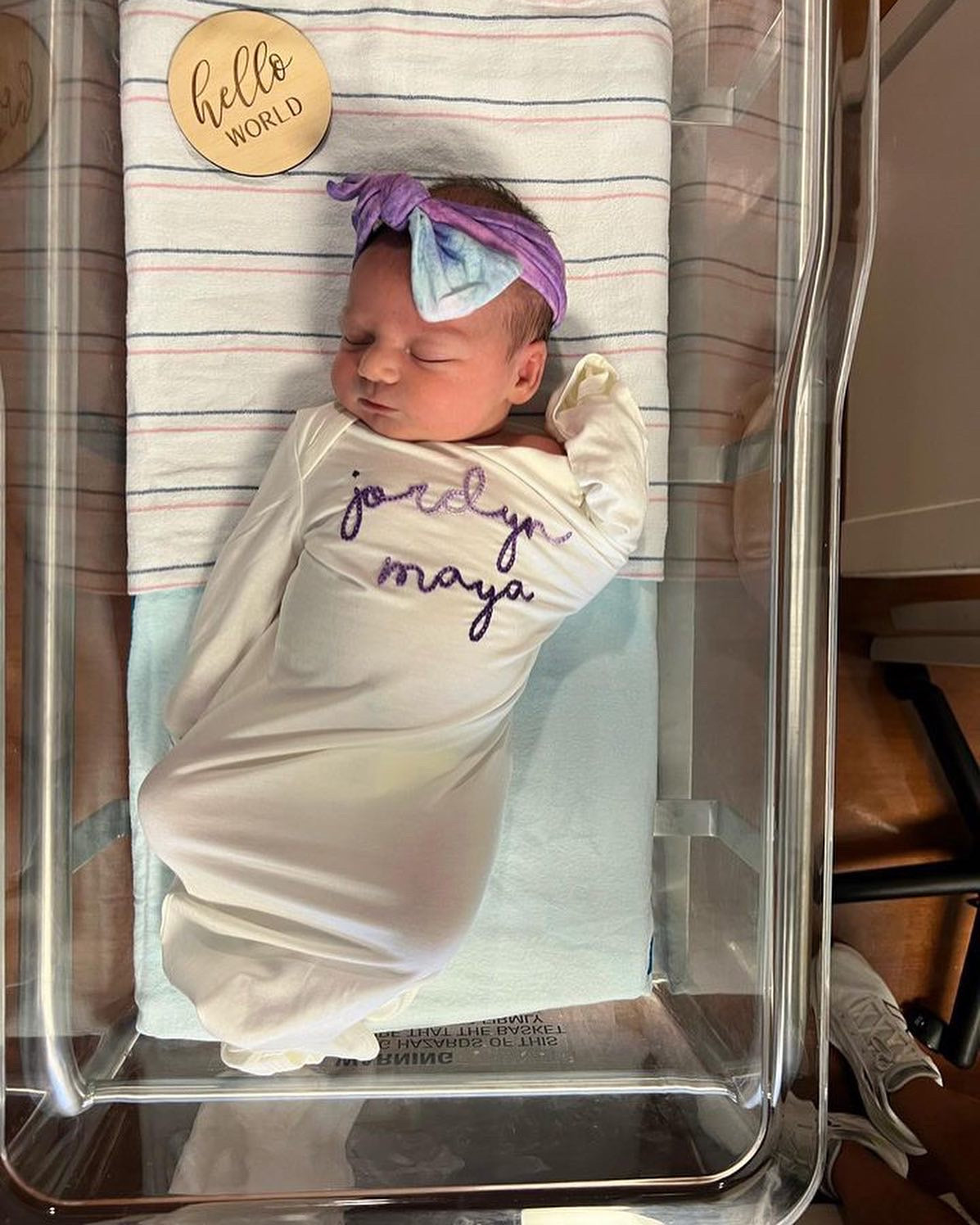 Knot Gown Mikccer Baby Knotted Gown Newborns 0-6 Months, Soft