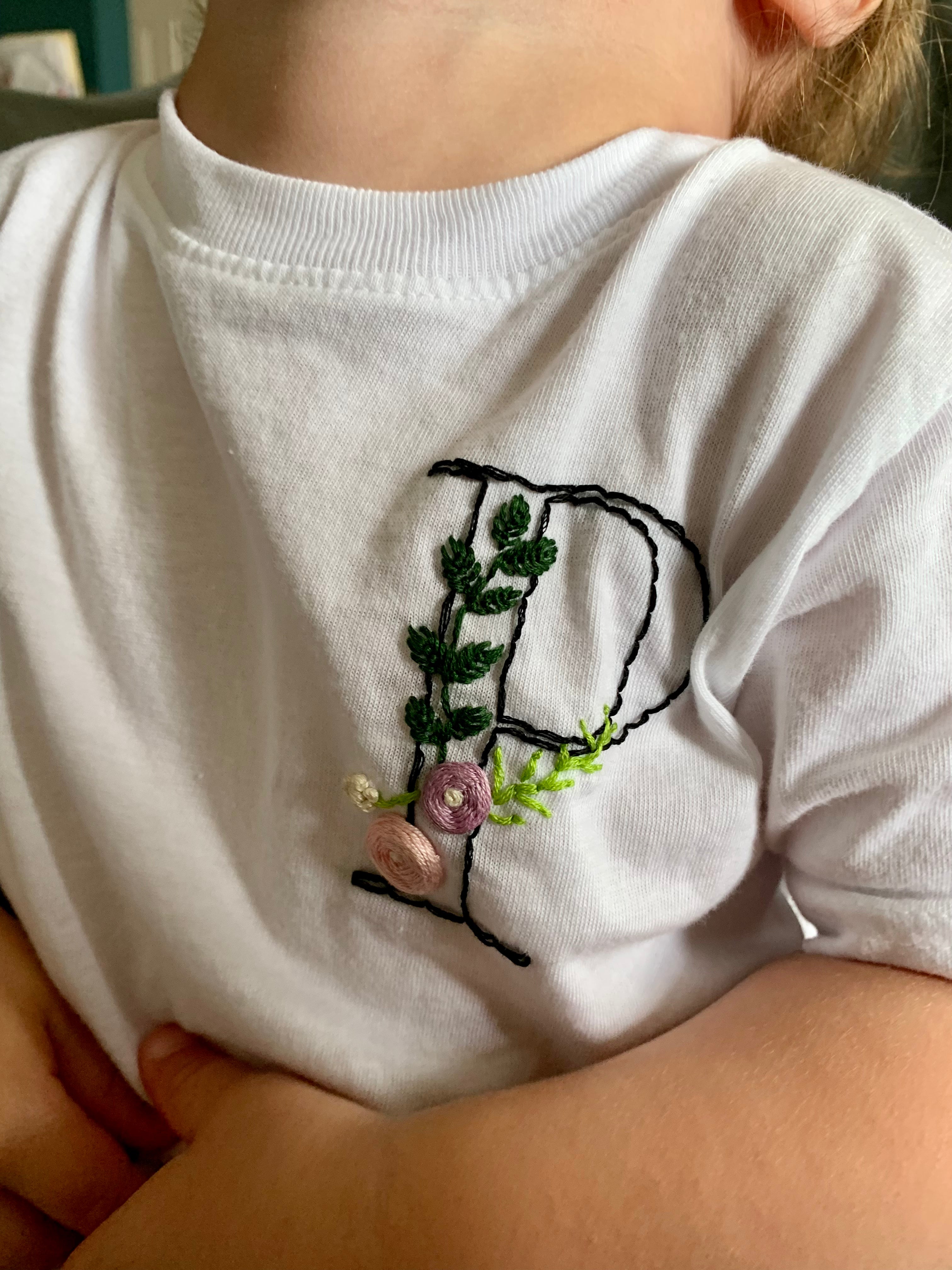 Embroider online t shirt