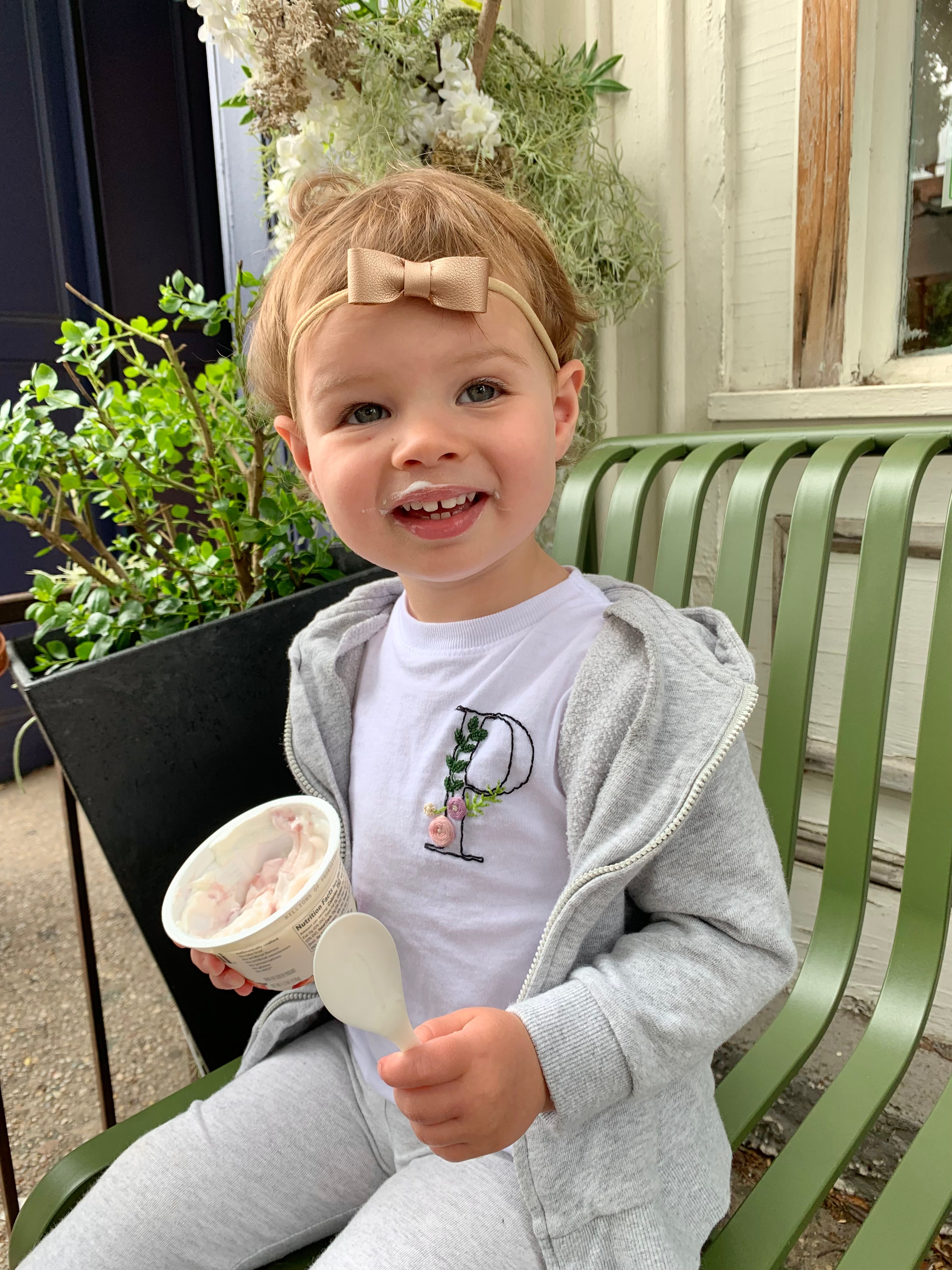 Embroidered onesie online