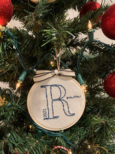 Large Letter Name Ornament/Wall Art