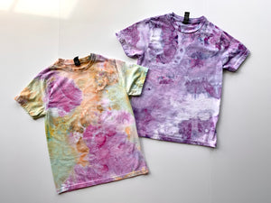 Ice Dyed Kids Short Sleeve T-shirt