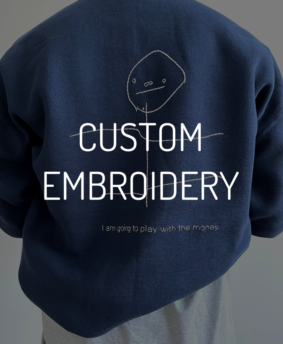 Custom Embroidery – Rooted Rags