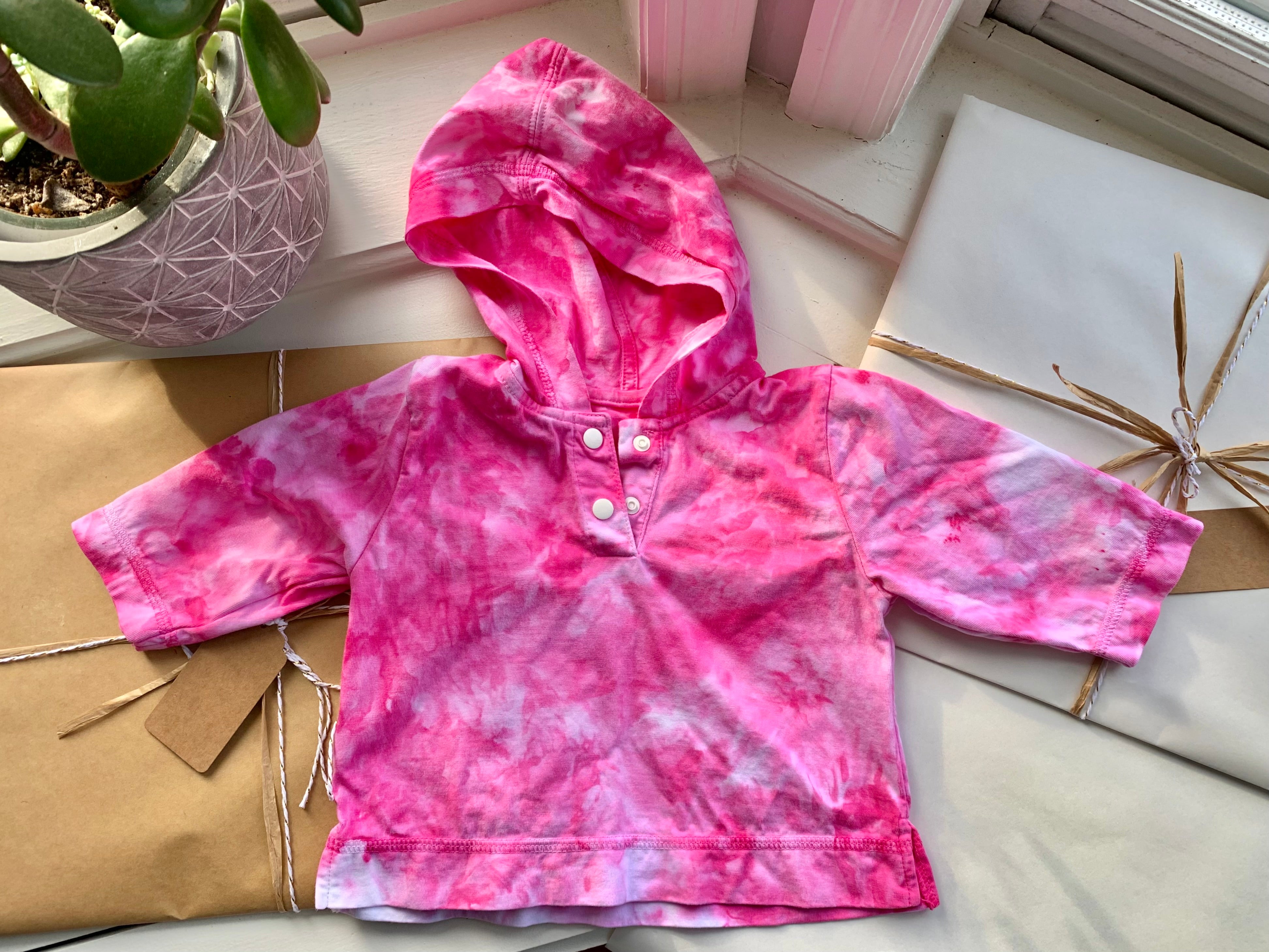 Ice Dyed Baby/Toddler Hoodie