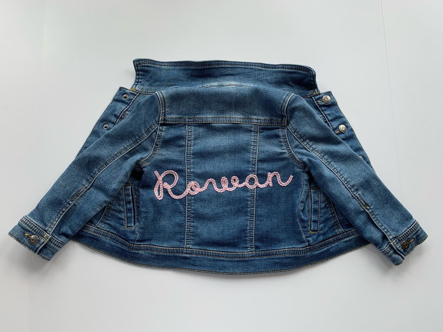Custom Patch Jacket Custom Jean Jacket With Patches and Name